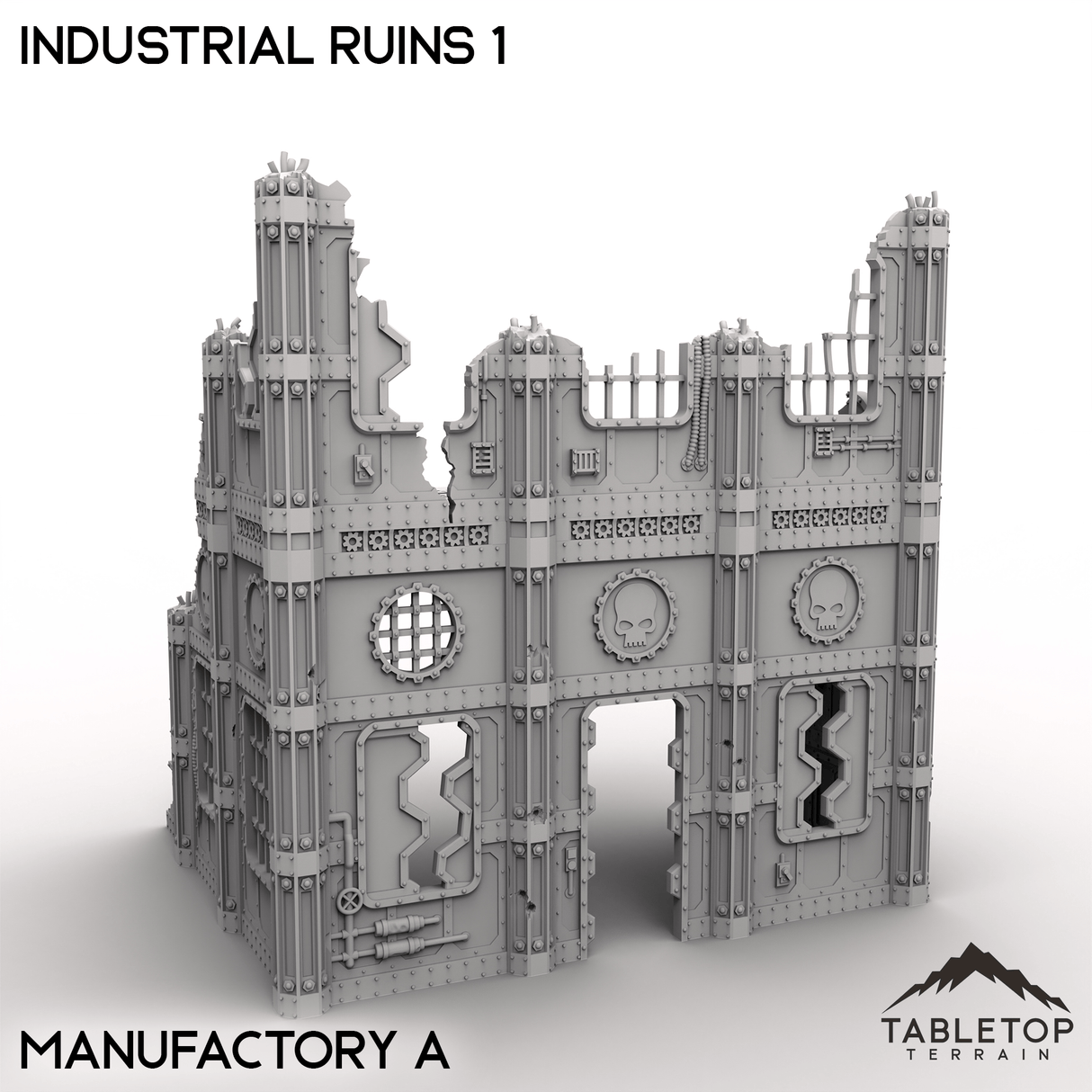 Tabletop Terrain Terrain Industrial Ruins 1
