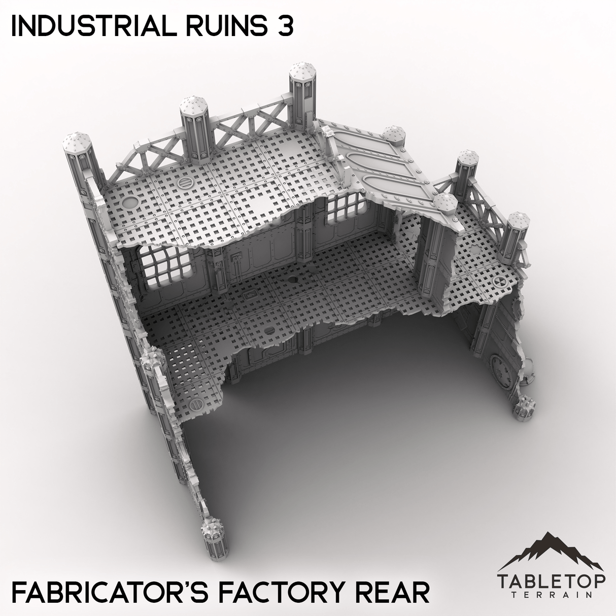 Tabletop Terrain Terrain Industrial Ruins 3