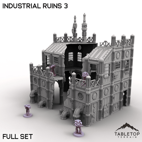 Tabletop Terrain Terrain Industrial Ruins 3