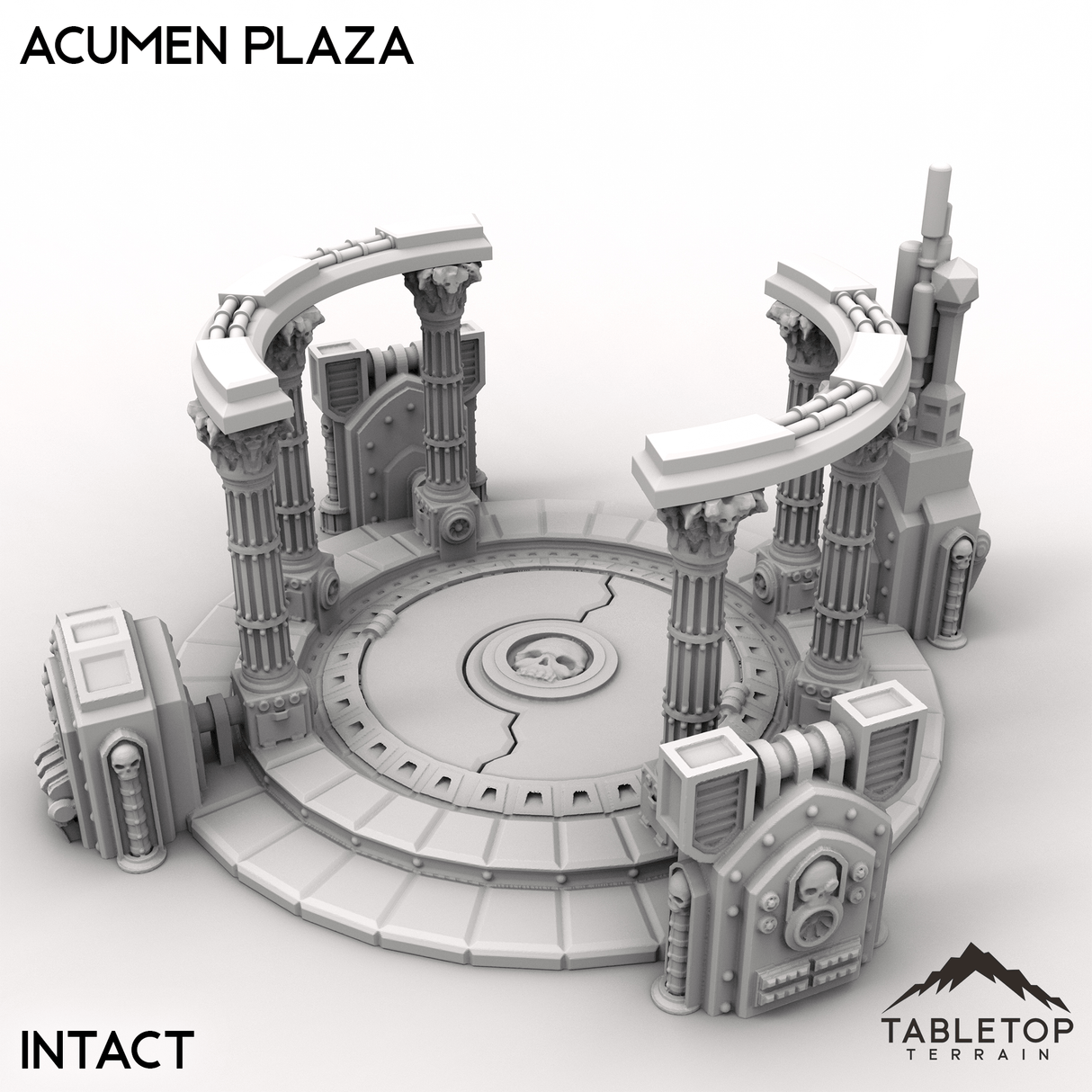 Tabletop Terrain Terrain Intact Acumen Plaza