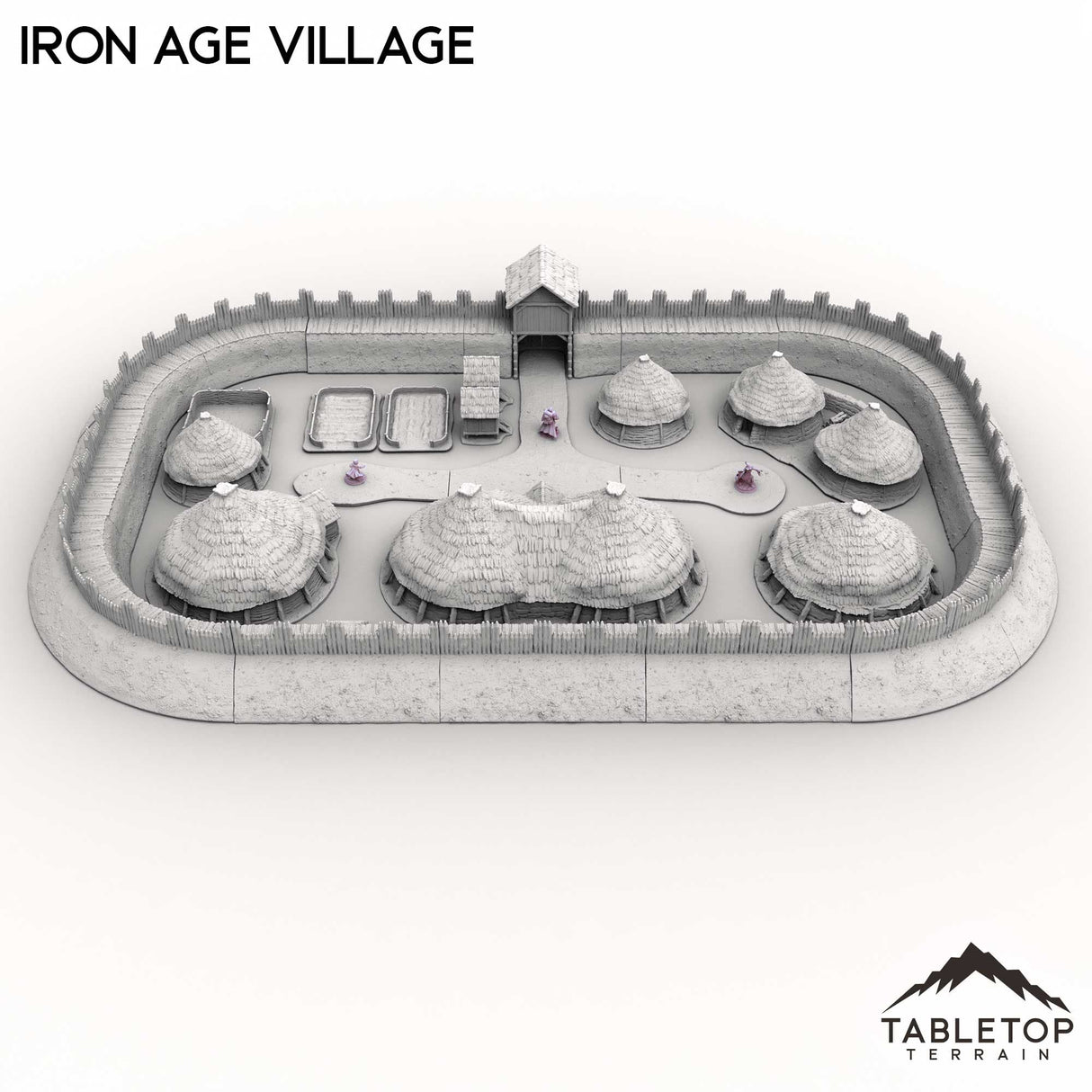 Tabletop Terrain Terrain Iron Age Village