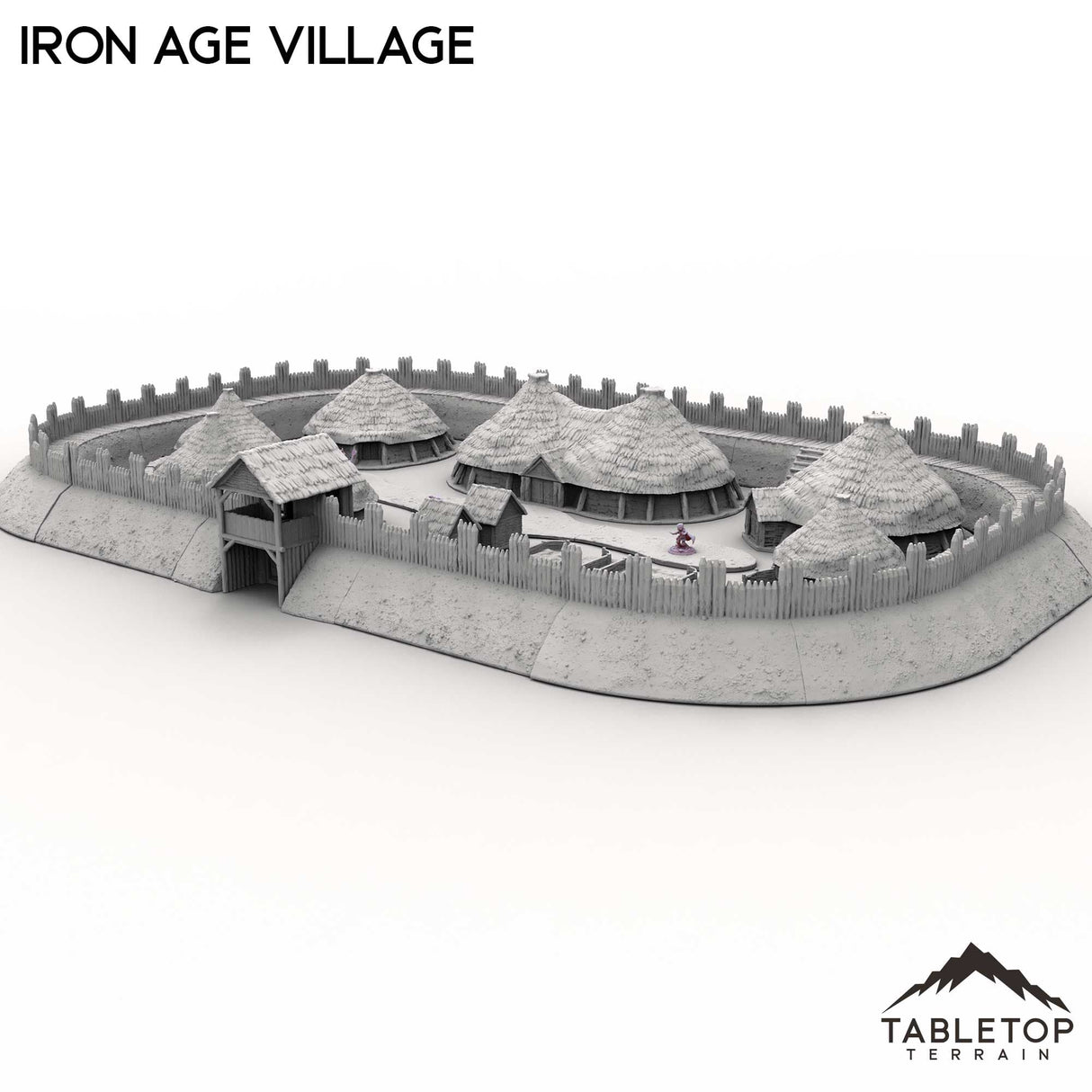 Tabletop Terrain Terrain Iron Age Village