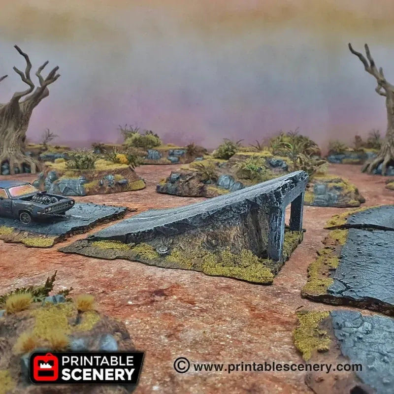 Tabletop Terrain Terrain Junk Jumps - Apocalyptic Terrain