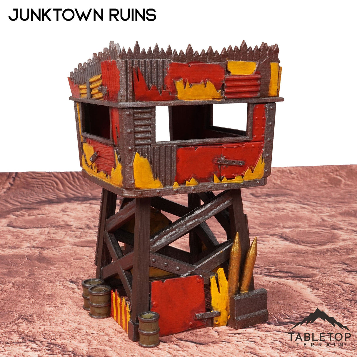 Tabletop Terrain Terrain Junktown Ruins Ork Table Set