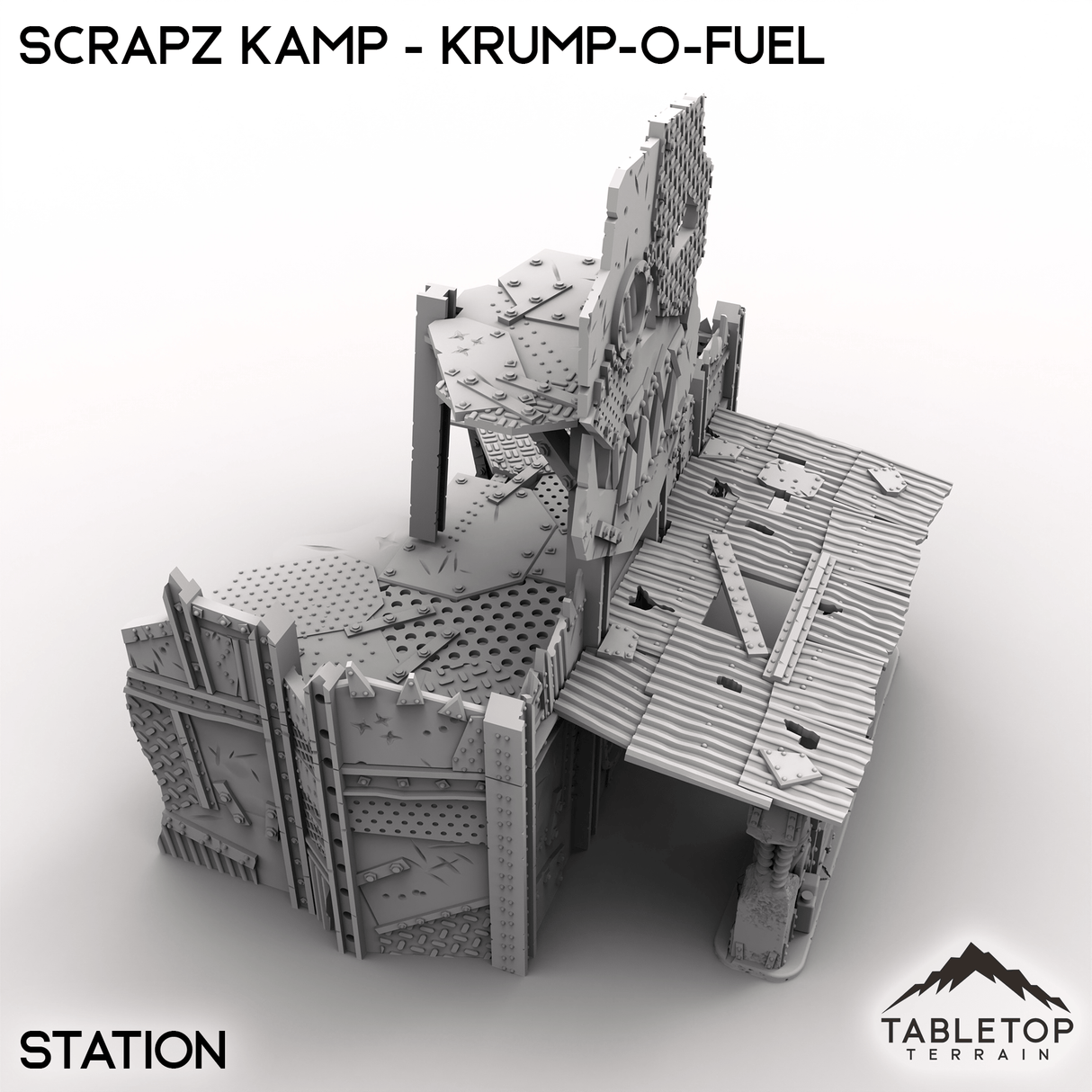 Tabletop Terrain Terrain Krump-O-Fuel - Scrapz Kamp