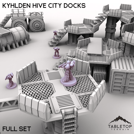Tabletop Terrain Terrain Kyhlden Hive City Docks