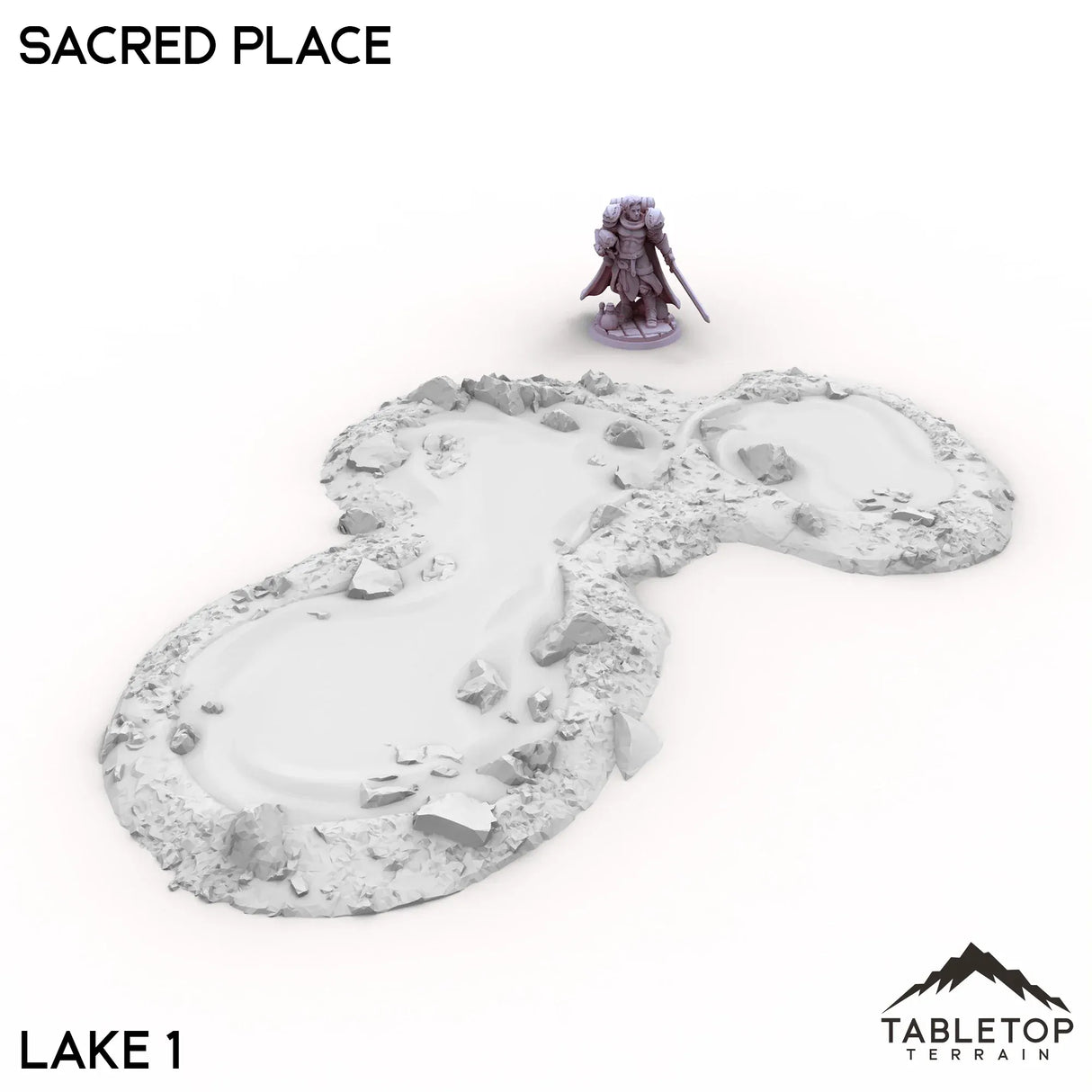 Tabletop Terrain Terrain Lake 1 / 32mm Sacred Place