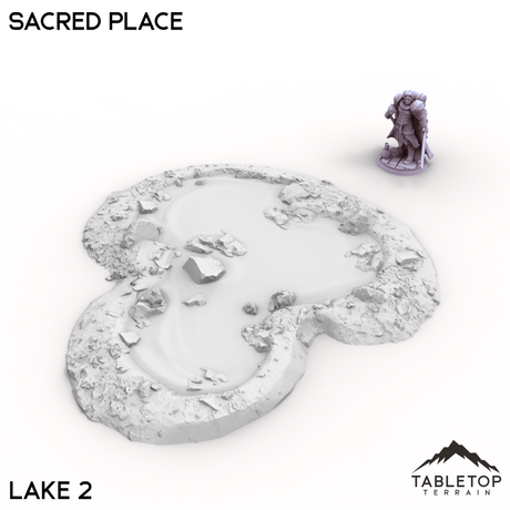 Tabletop Terrain Terrain Lake 2 / 32mm Sacred Place