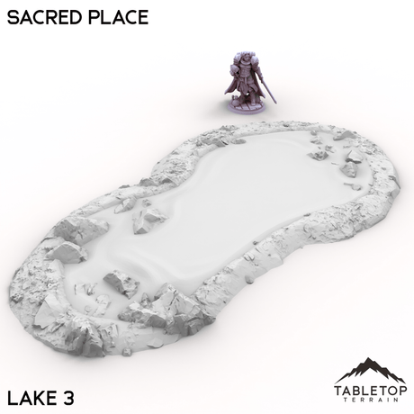 Tabletop Terrain Terrain Lake 3 / 32mm Sacred Place