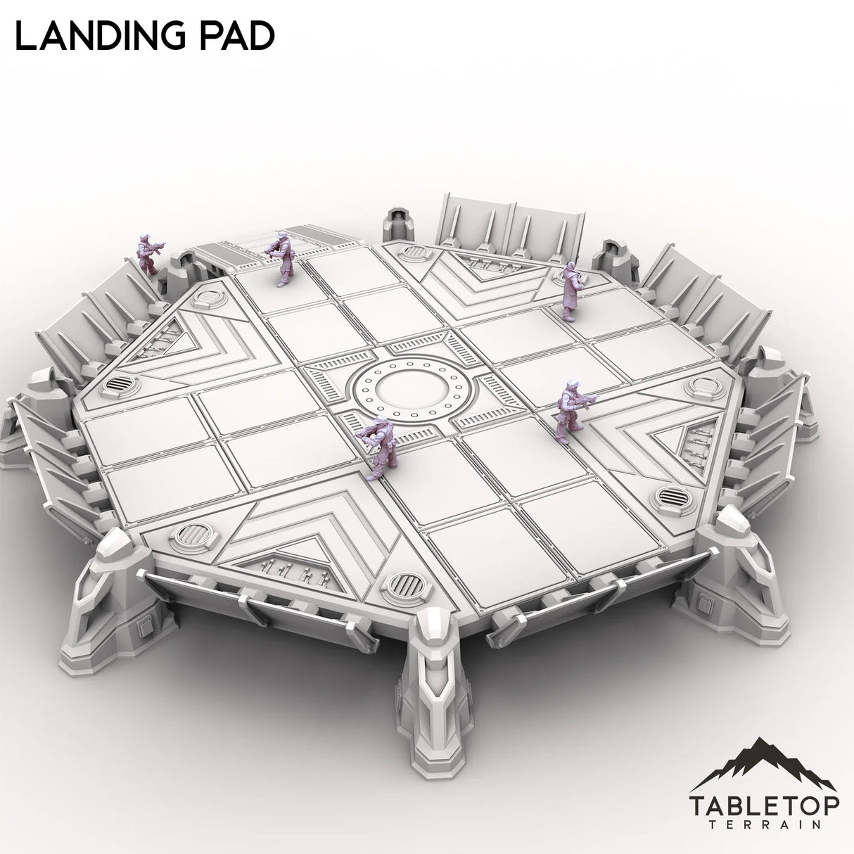 Tabletop Terrain Terrain Landing Pad