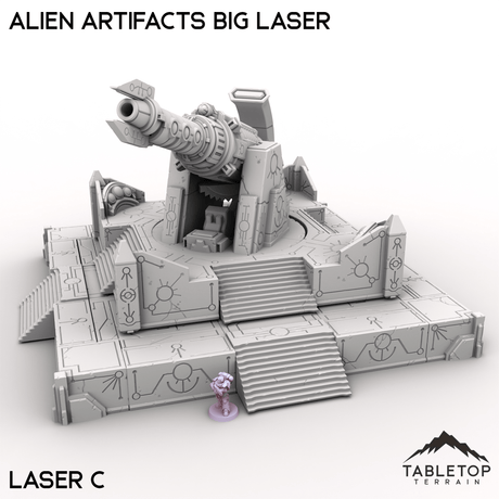 Tabletop Terrain Terrain Laser C / 32mm Alien Artifacts Big Laser
