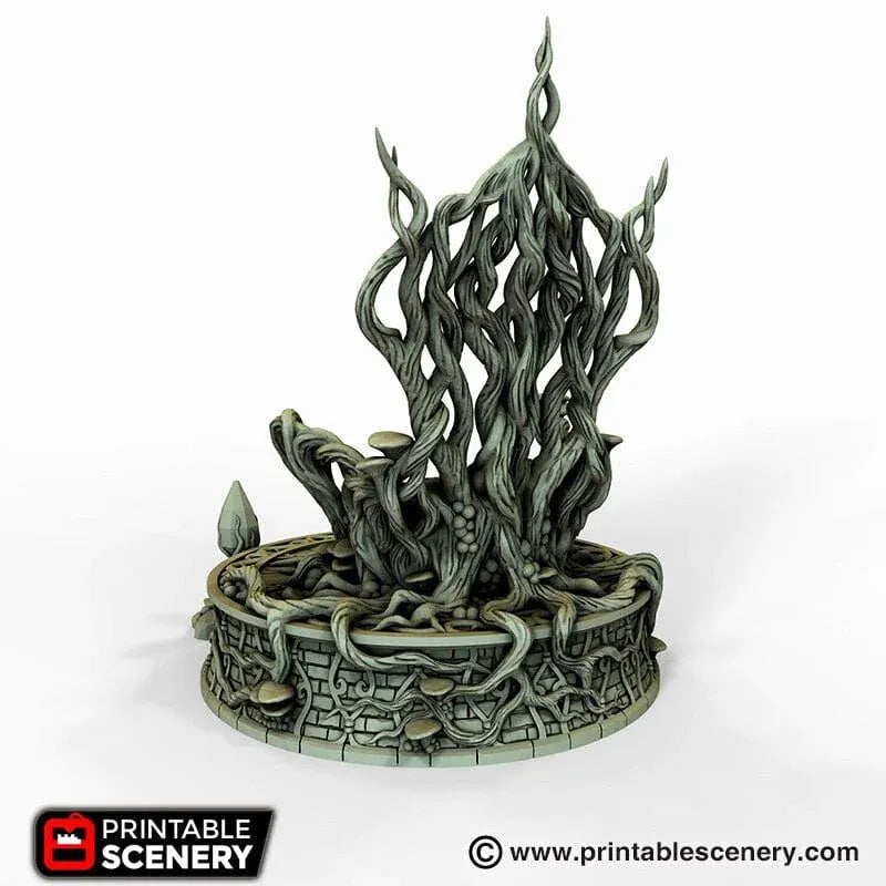 Tabletop Terrain Terrain Living Throne - Elven Terrain