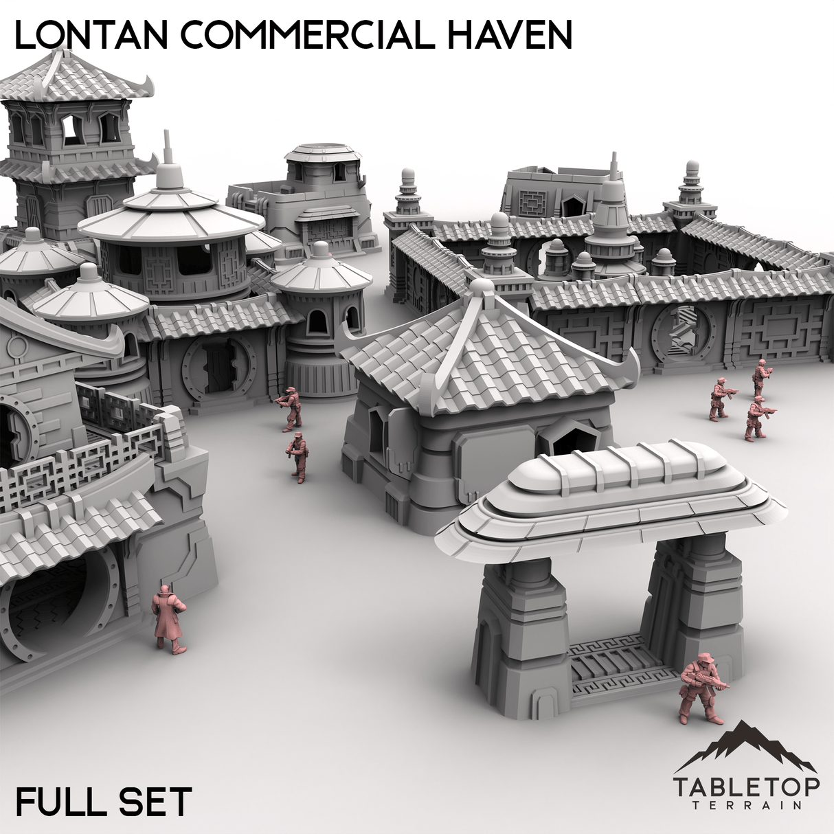 Tabletop Terrain Terrain Lontan Commercial Haven