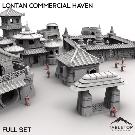 Tabletop Terrain Terrain Lontan Commercial Haven