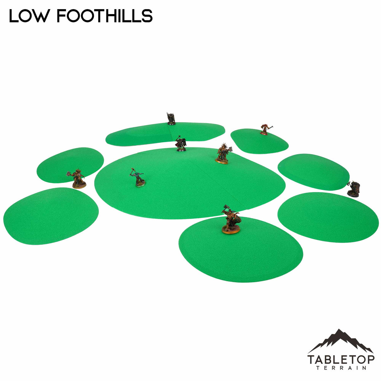 Tabletop Terrain Terrain Low Foothills Wargaming Hills