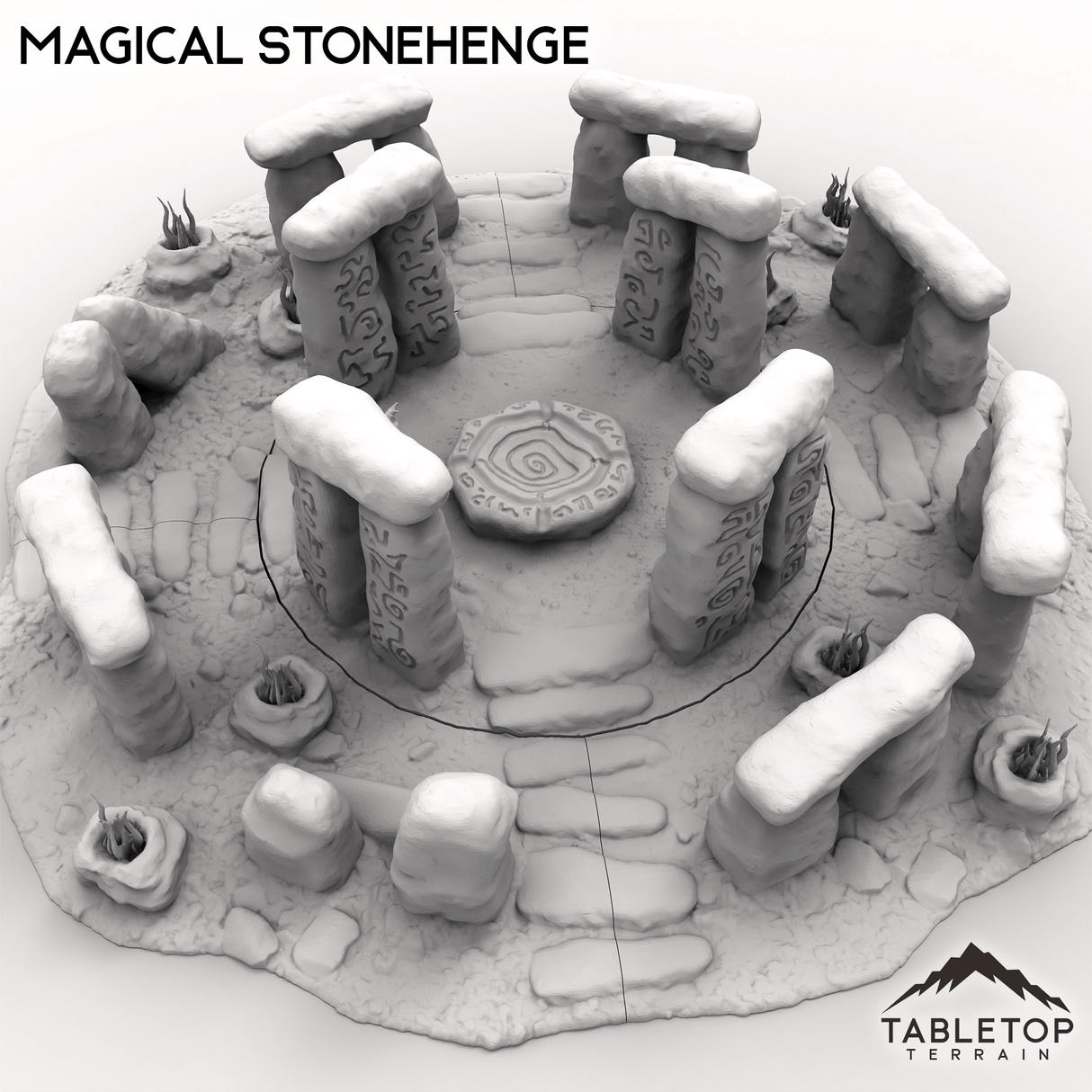 Tabletop Terrain Terrain Magical Stonehenge