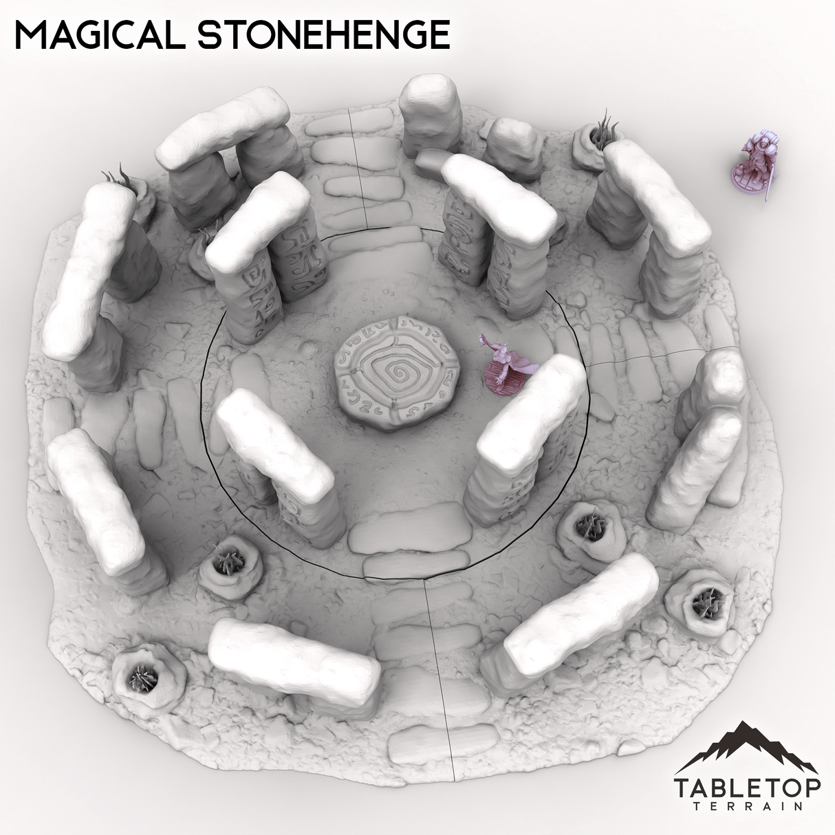 Tabletop Terrain Terrain Magical Stonehenge