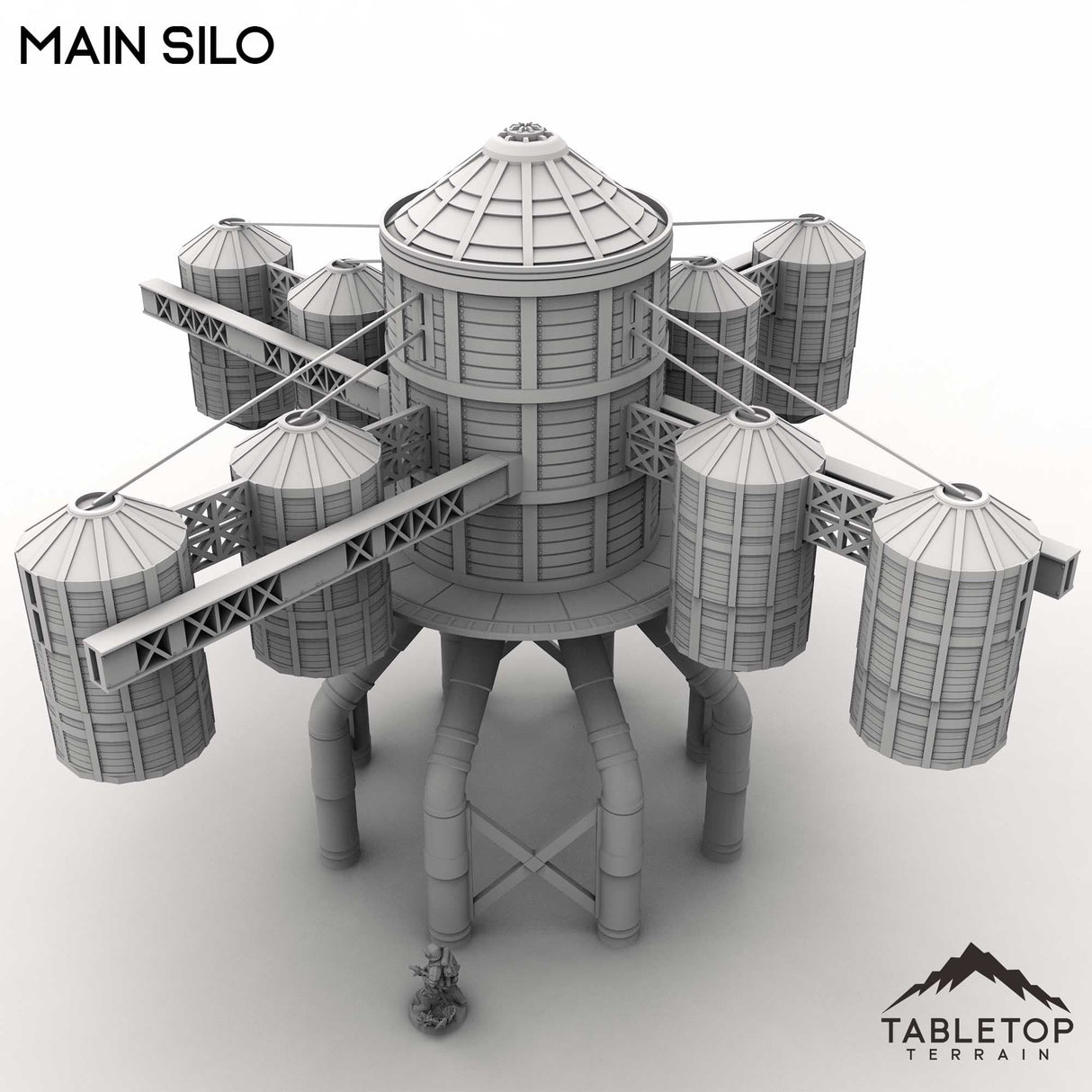 Tabletop Terrain Terrain Main Silo