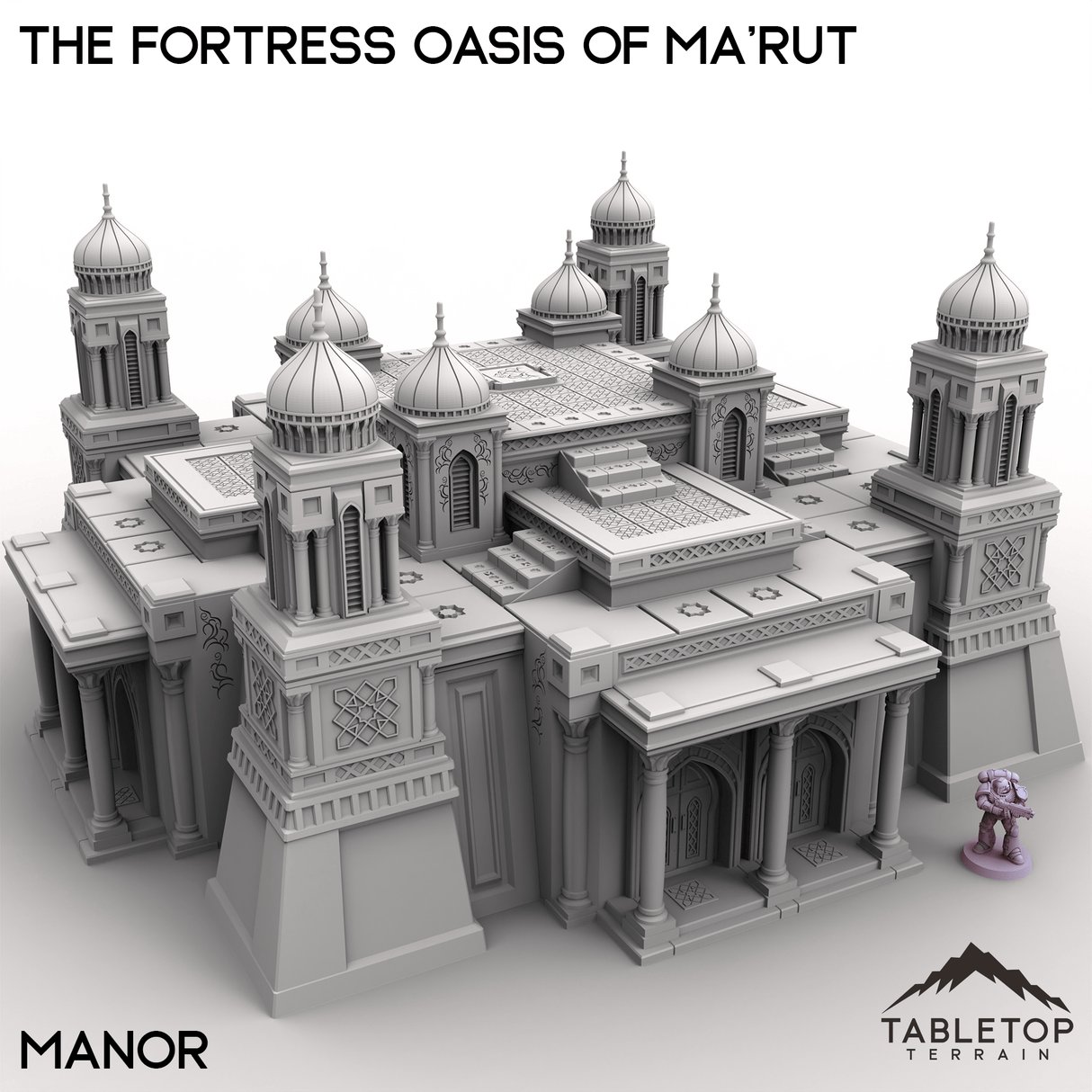 Tabletop Terrain Terrain Manor / 28/32mm The Fortress Oasis of Ma'rut