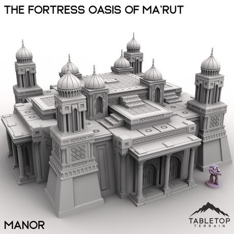 Tabletop Terrain Terrain Manor / 28/32mm The Fortress Oasis of Ma'rut