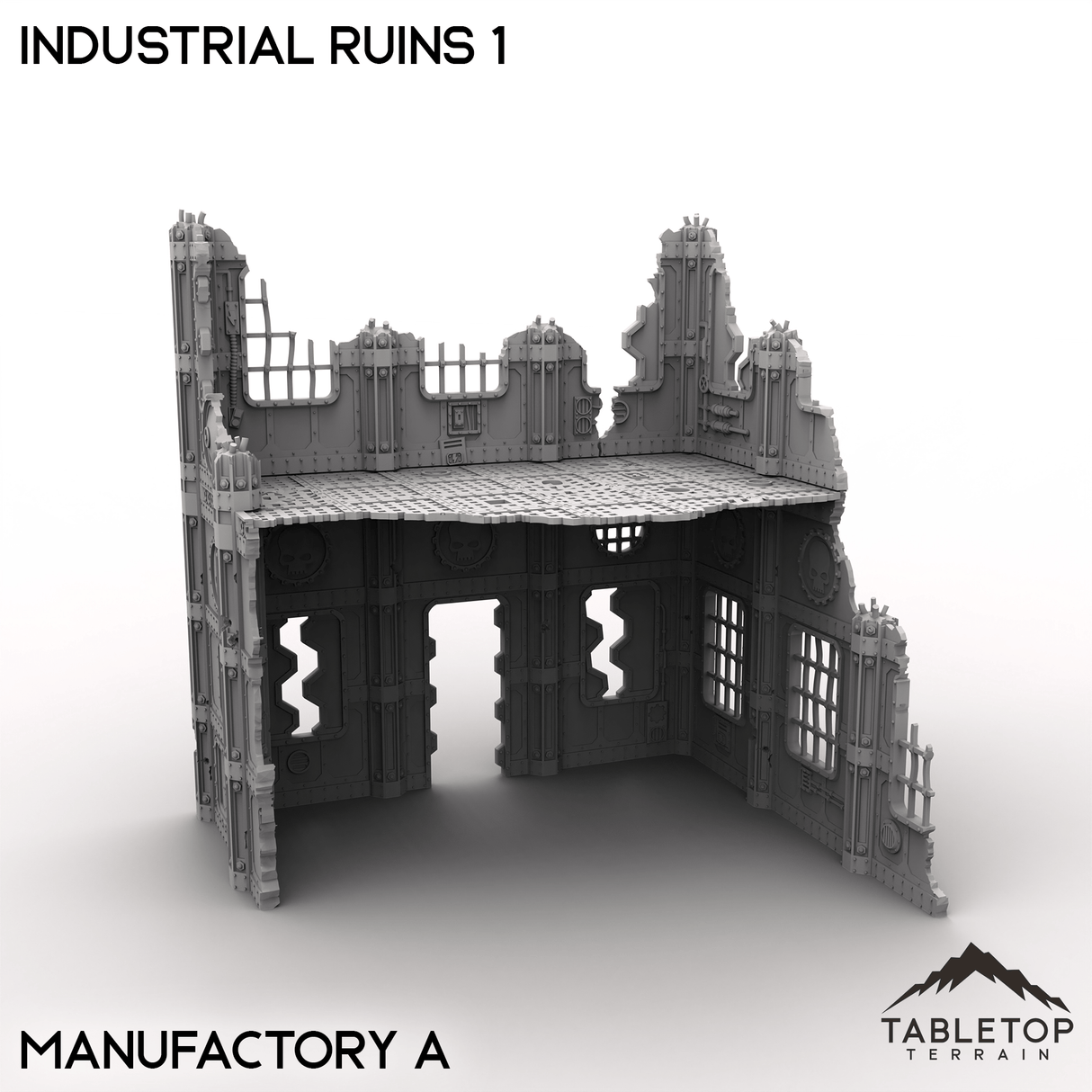 Tabletop Terrain Terrain Manufactory A Industrial Ruins 1
