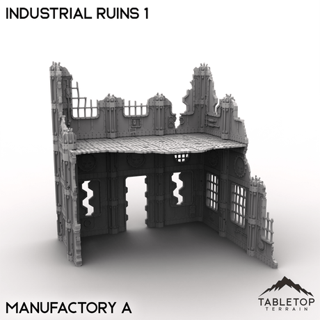 Tabletop Terrain Terrain Manufactory A Industrial Ruins 1