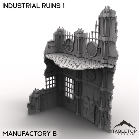 Tabletop Terrain Terrain Manufactory B Industrial Ruins 1