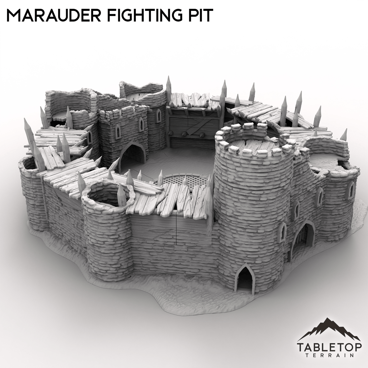 Tabletop Terrain Terrain Marauder Fighting Pit