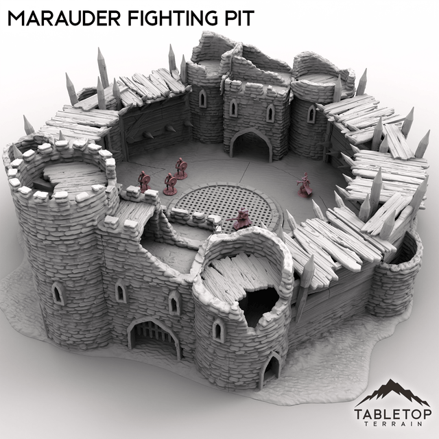 Tabletop Terrain Terrain Marauder Fighting Pit