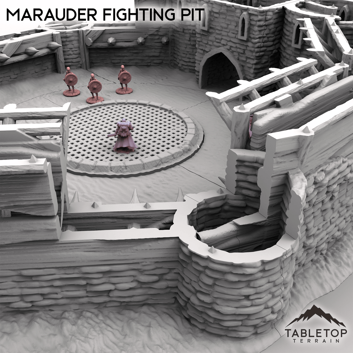 Tabletop Terrain Terrain Marauder Fighting Pit
