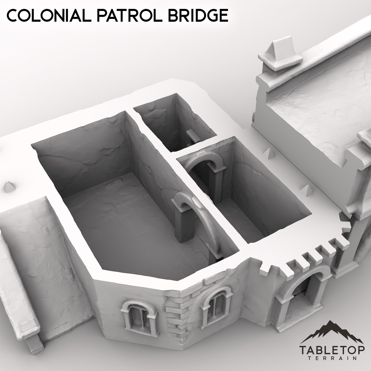 Tabletop Terrain Terrain Markers Colonial Patrol Bridge