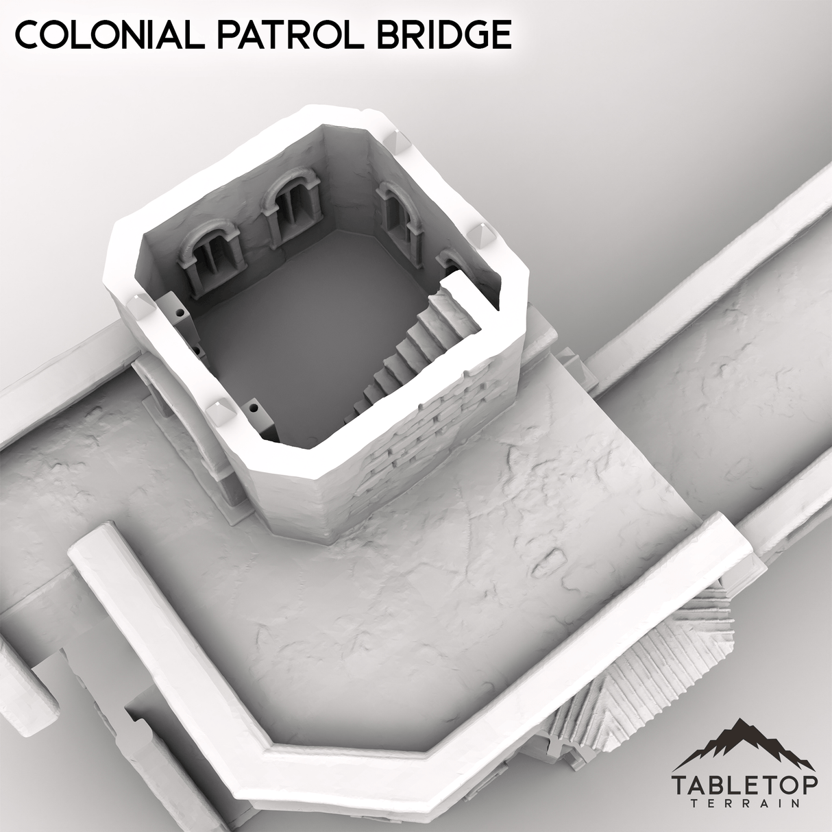 Tabletop Terrain Terrain Markers Colonial Patrol Bridge