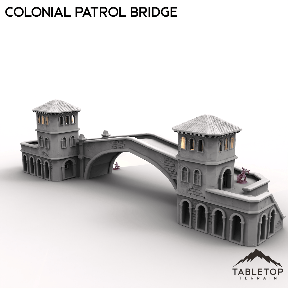 Tabletop Terrain Terrain Markers Colonial Patrol Bridge