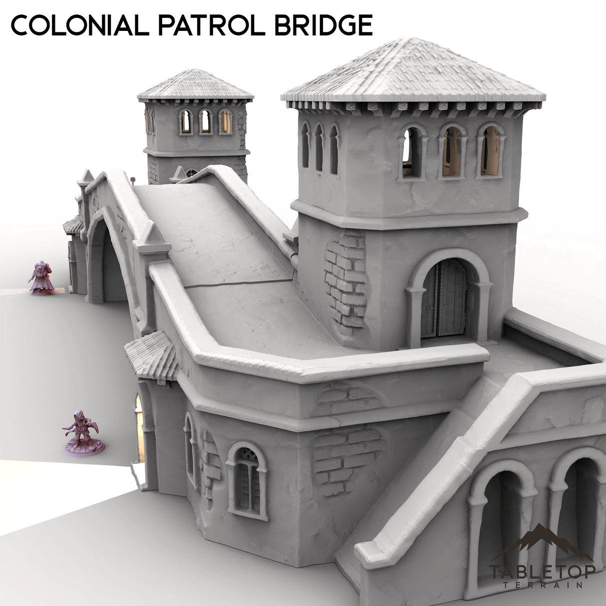 Tabletop Terrain Terrain Markers Colonial Patrol Bridge