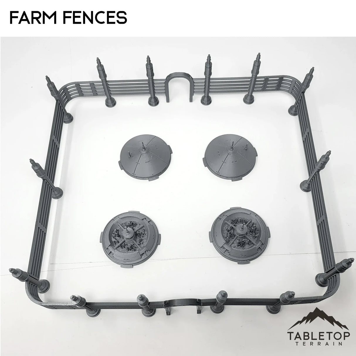 Tabletop Terrain Terrain Massa'Dun Farm Fences + Plantations