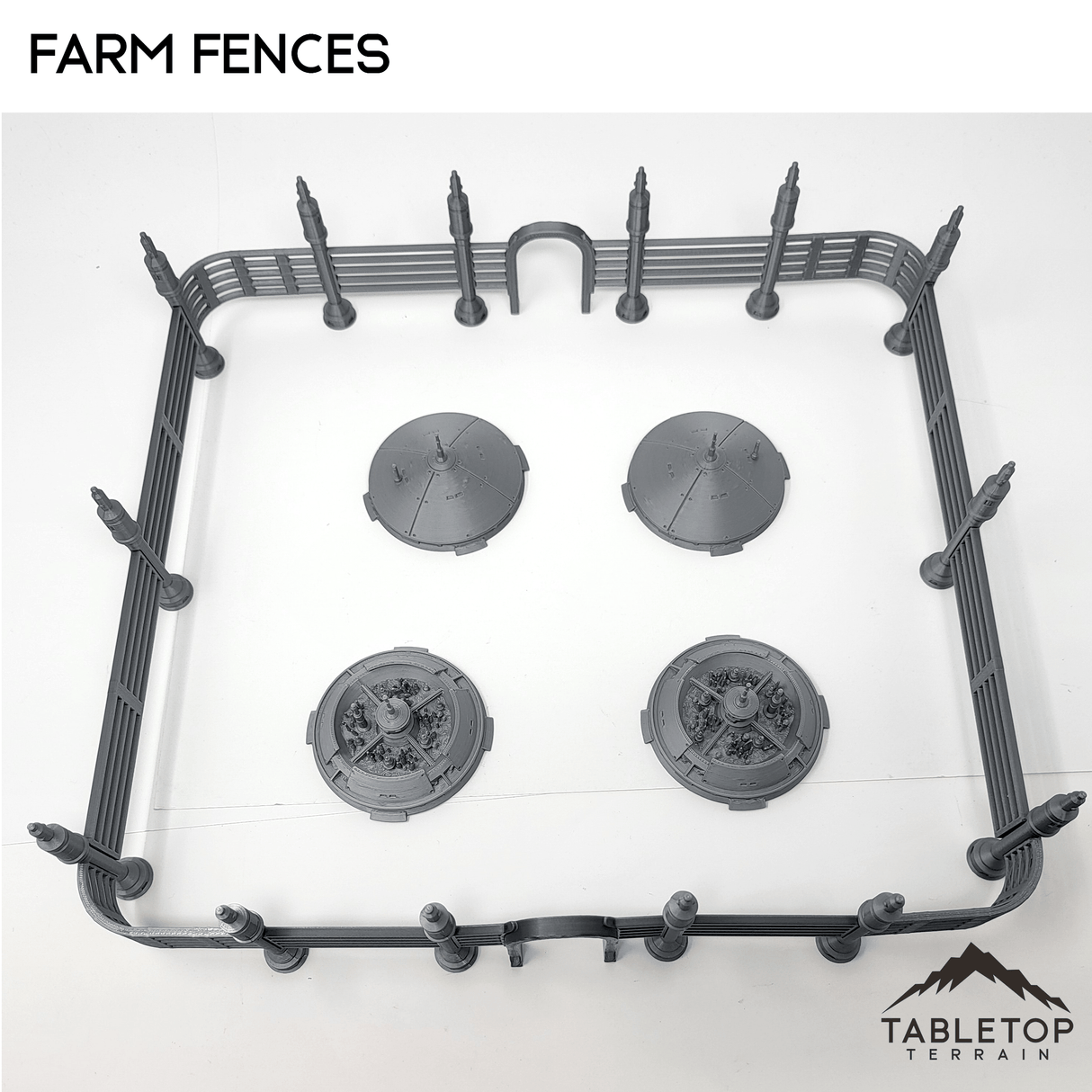 Tabletop Terrain Terrain Massa'Dun Farm Fences + Plantations
