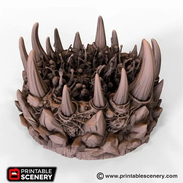 Tabletop Terrain Terrain Maw of Despair - Fantasy Demon Terrain