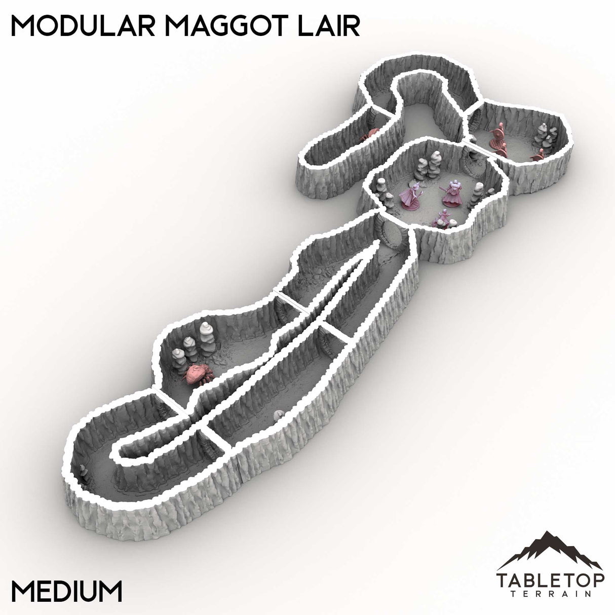 Tabletop Terrain Terrain Medium / 32mm Modular Maggot Lair