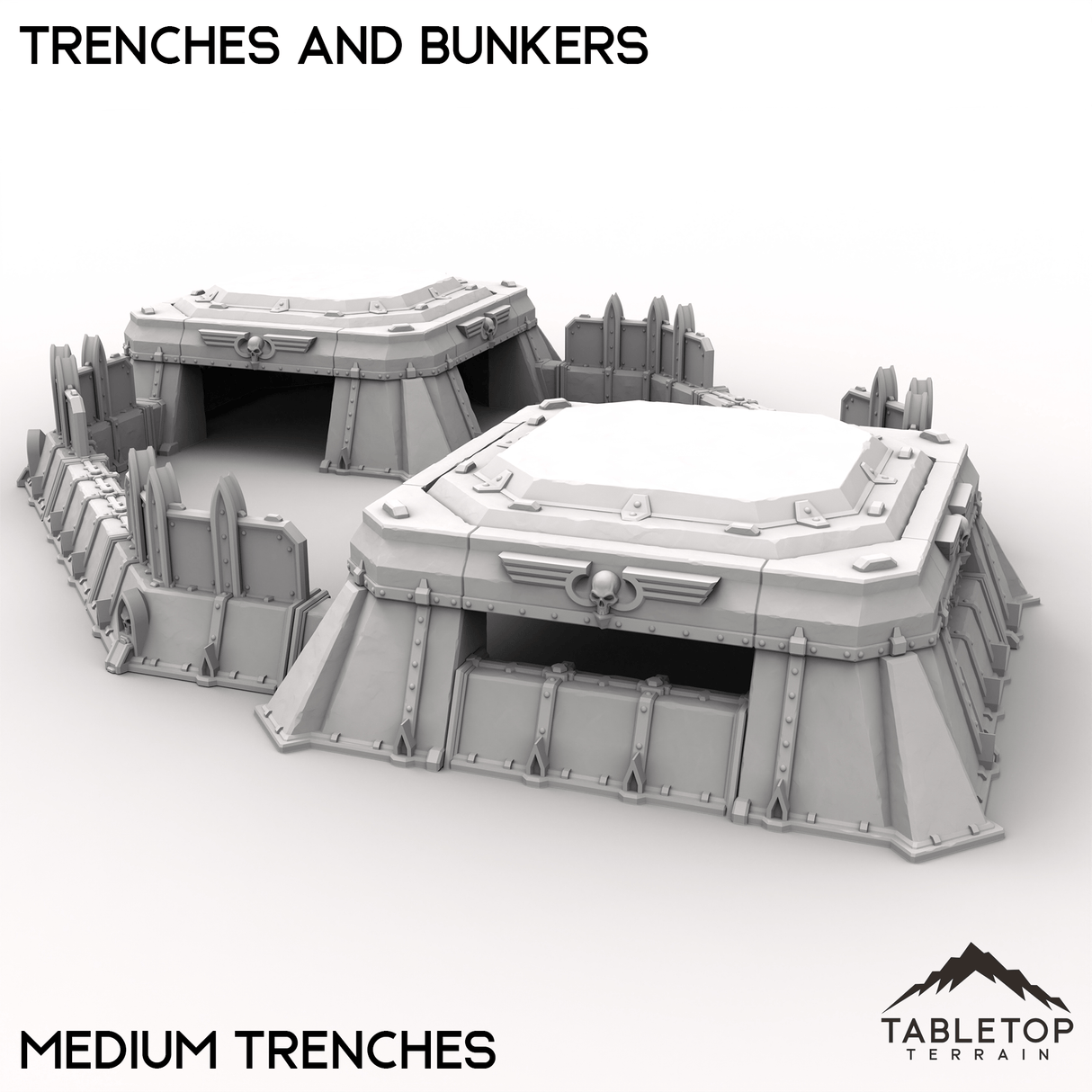 Tabletop Terrain Terrain Medium Trench / 32mm Trenches and Bunkers