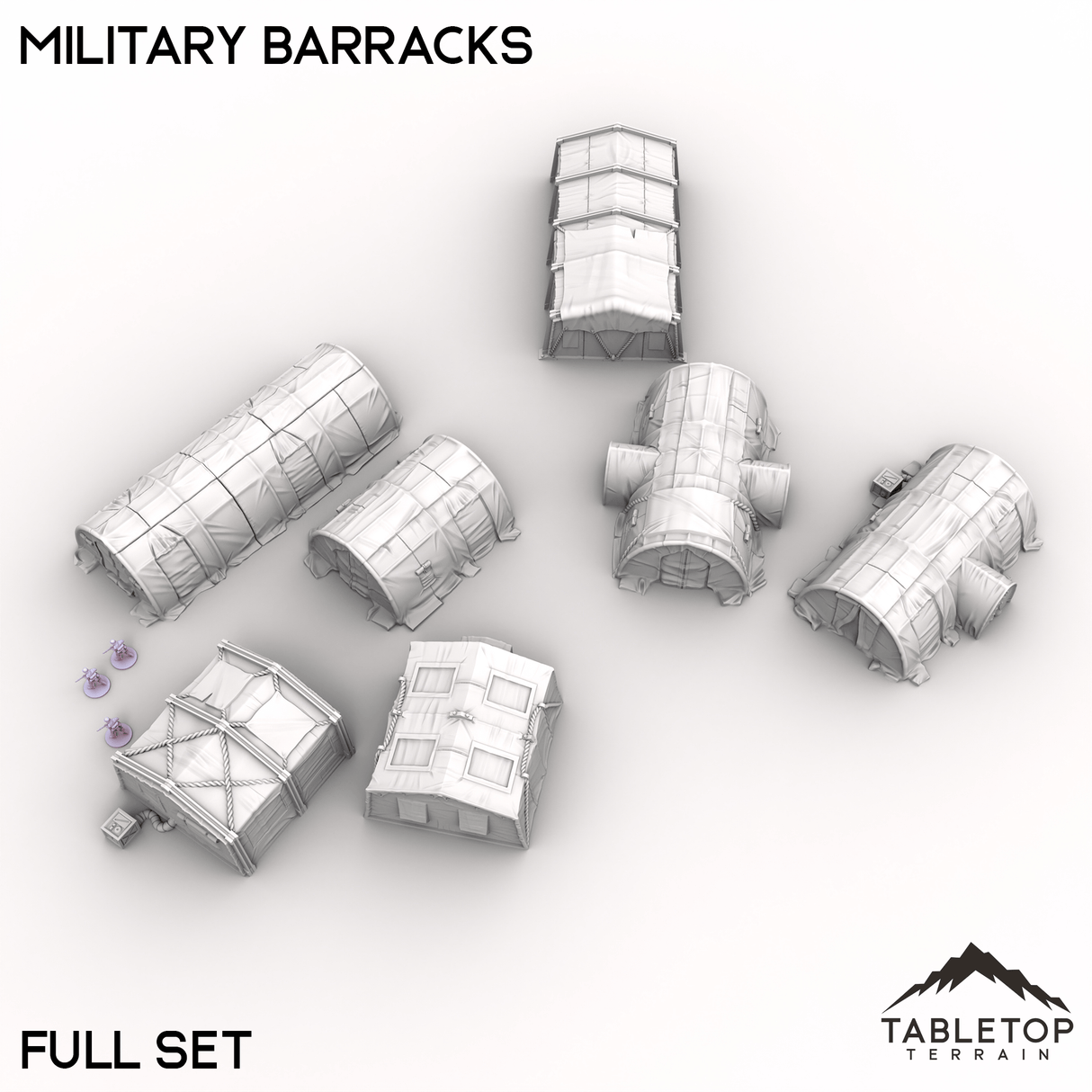 Tabletop Terrain Terrain Military Barracks