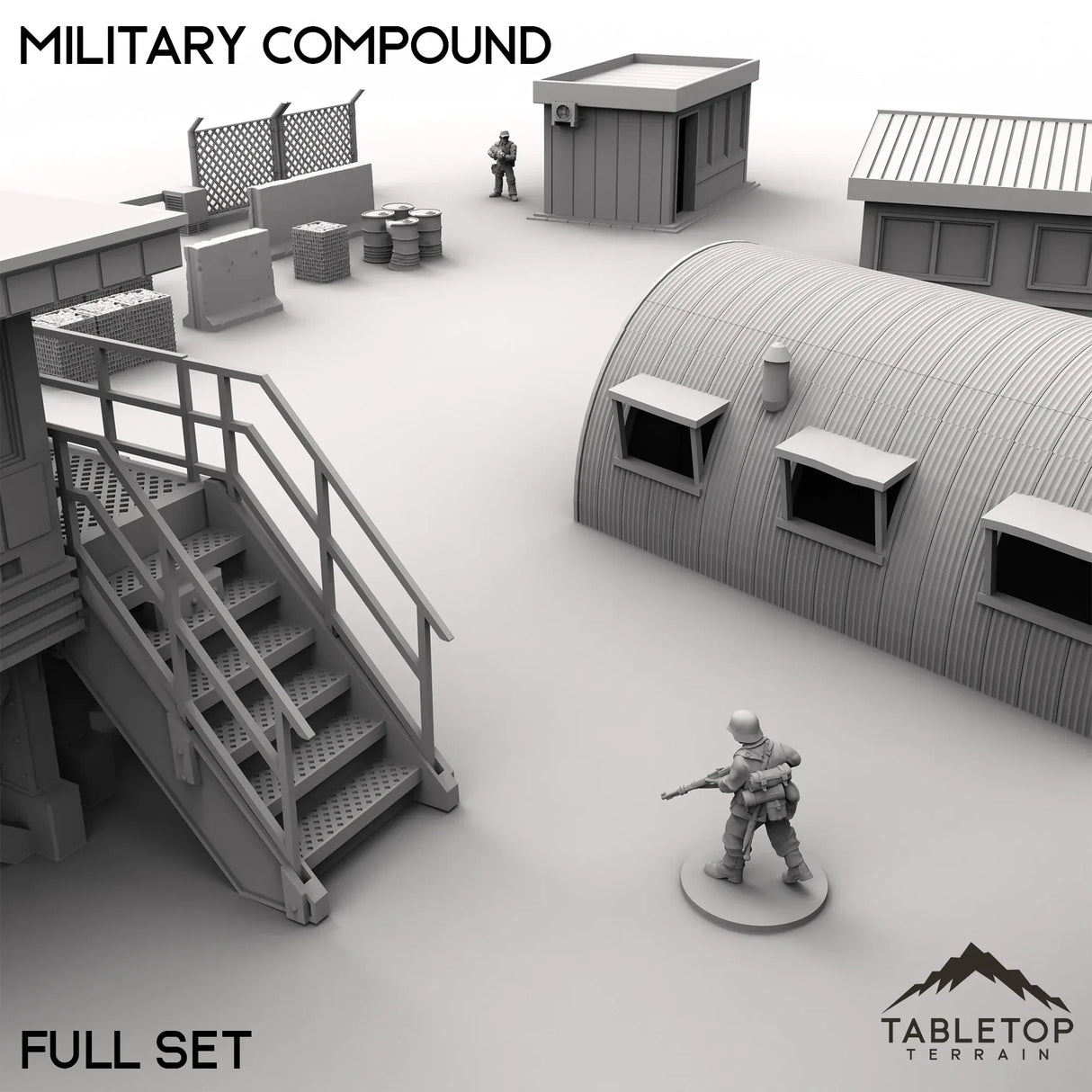 Tabletop Terrain Terrain Military Compound