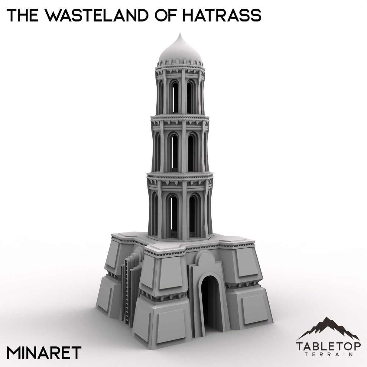 Tabletop Terrain Terrain Minaret / 28/32mm The Wasteland of Hatrass