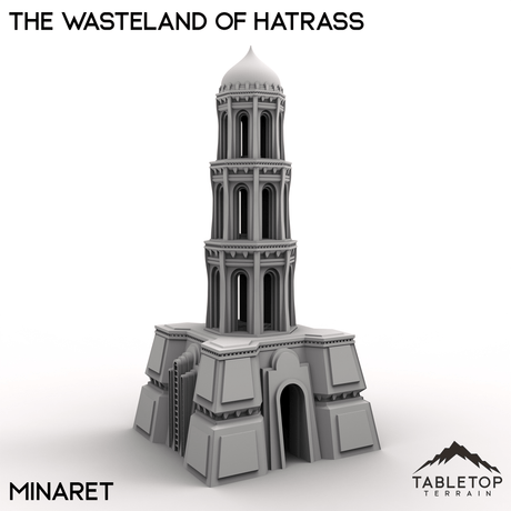 Tabletop Terrain Terrain Minaret / 28/32mm The Wasteland of Hatrass