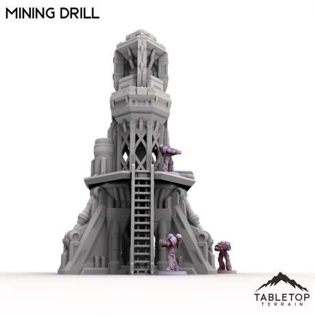 Tabletop Terrain Terrain Mining Drill