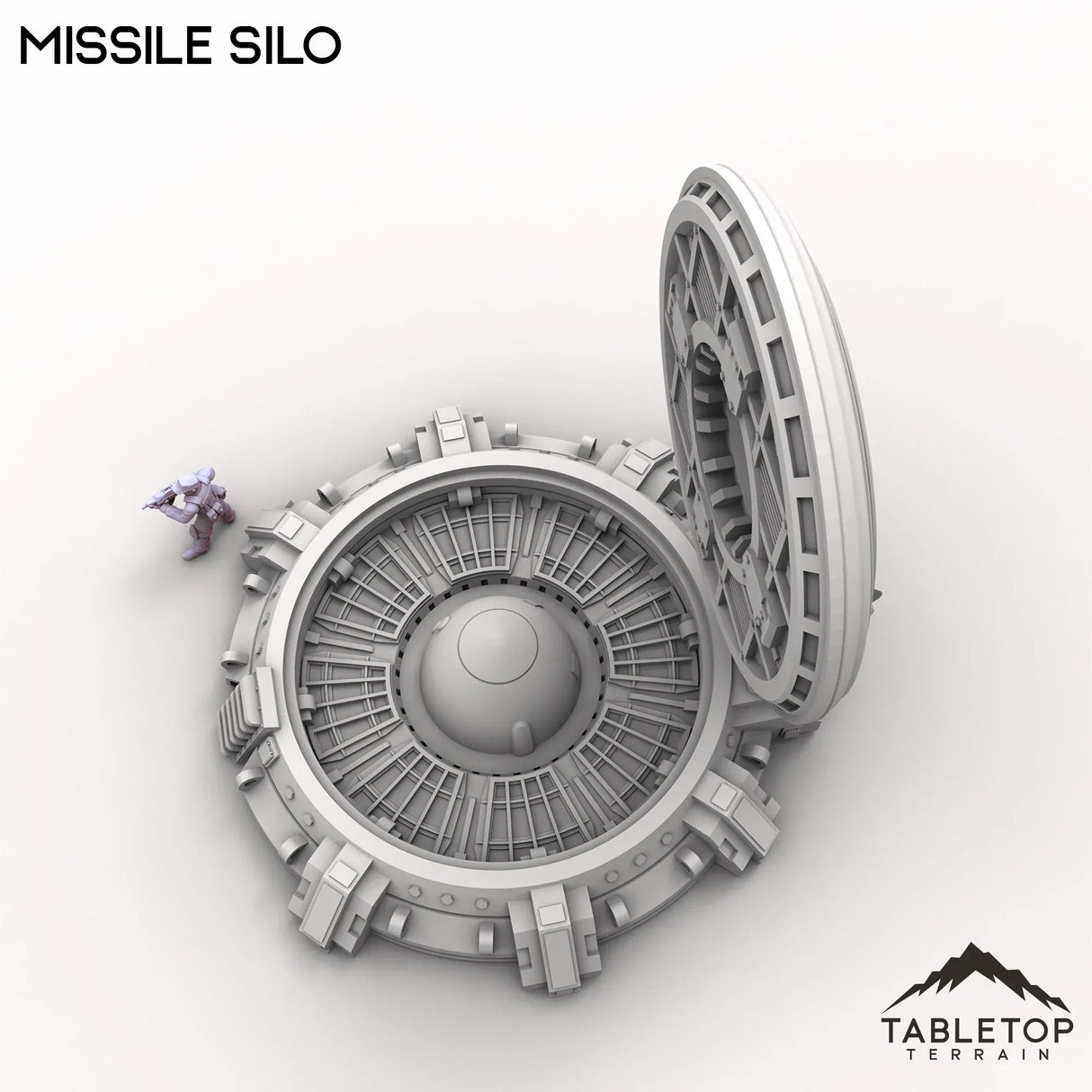 Tabletop Terrain Terrain Missile Silo