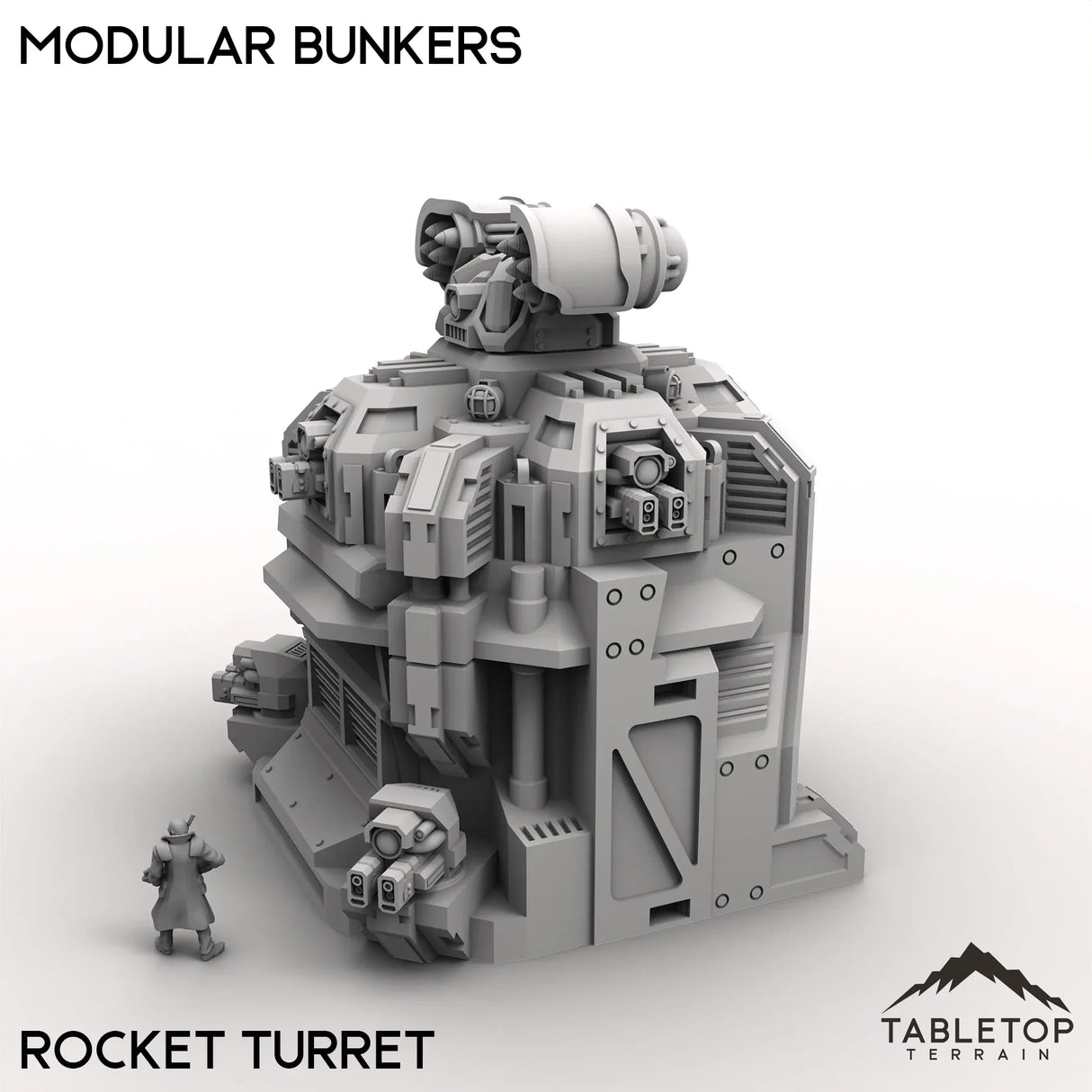 Tabletop Terrain Terrain Modular Bunkers