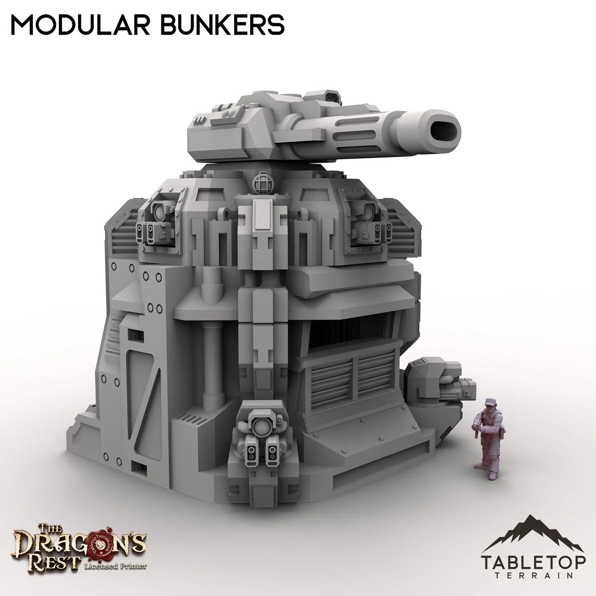 Tabletop Terrain Terrain Modular Bunkers