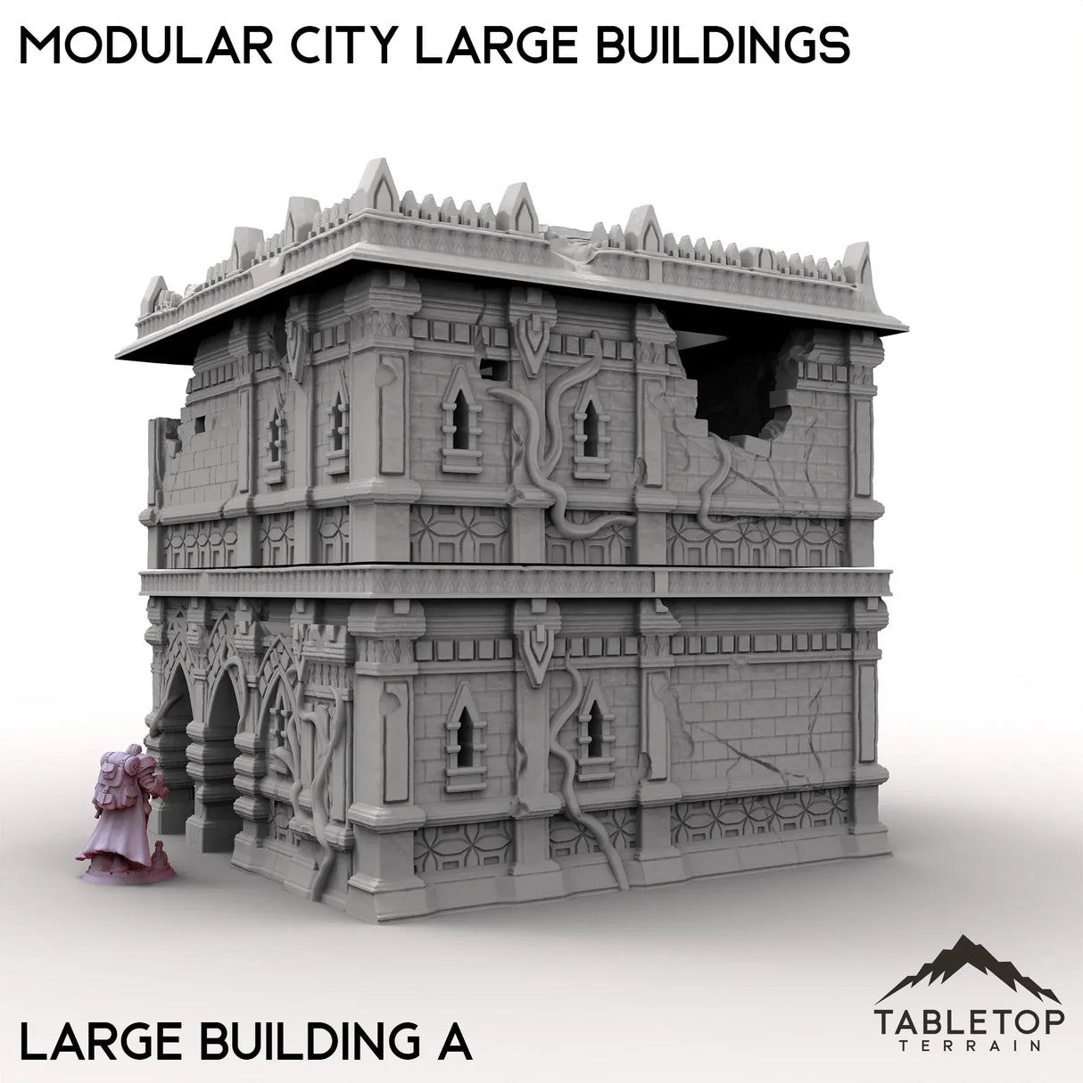 Tabletop Terrain Terrain Modular City Large Buildings