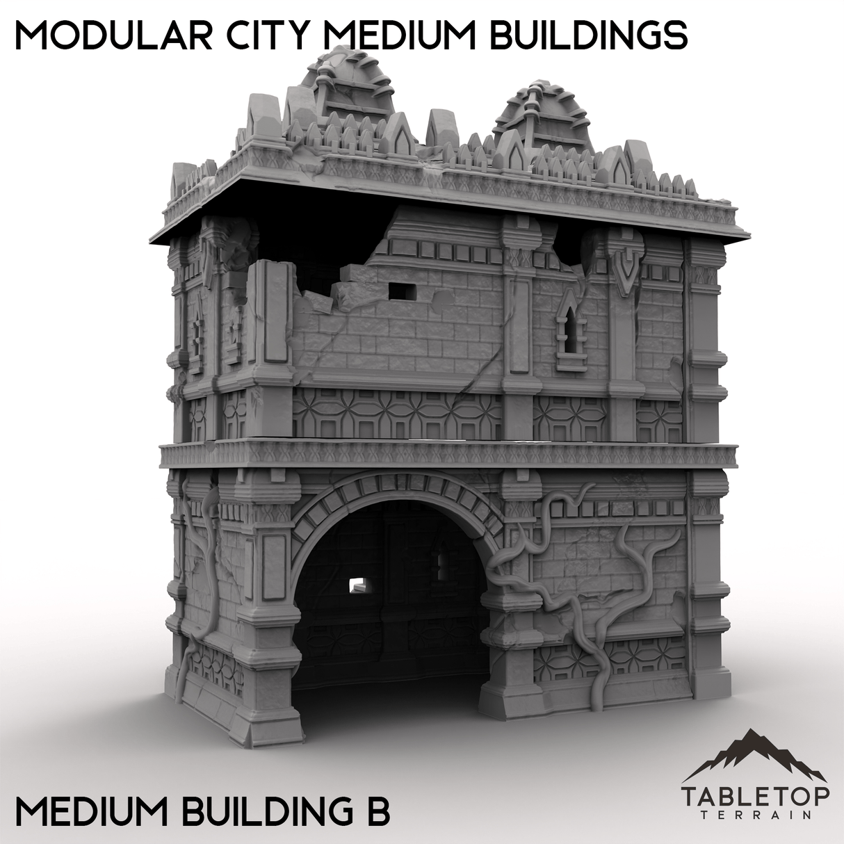 Tabletop Terrain Terrain Modular City Medium Buildings