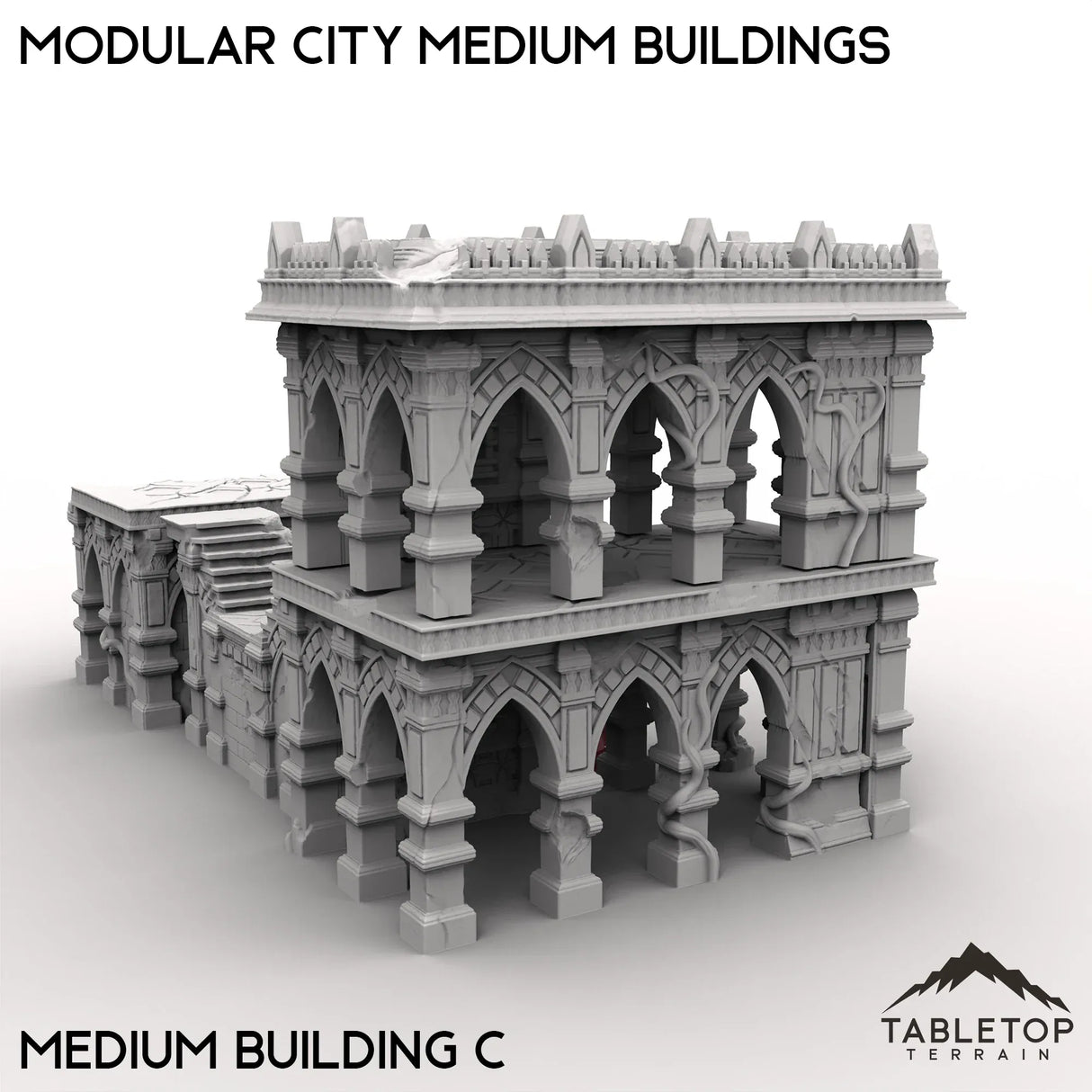 Tabletop Terrain Terrain Modular City Medium Buildings
